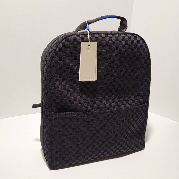 Rothy's Black Checkered Backpack - Picture 1 of 6